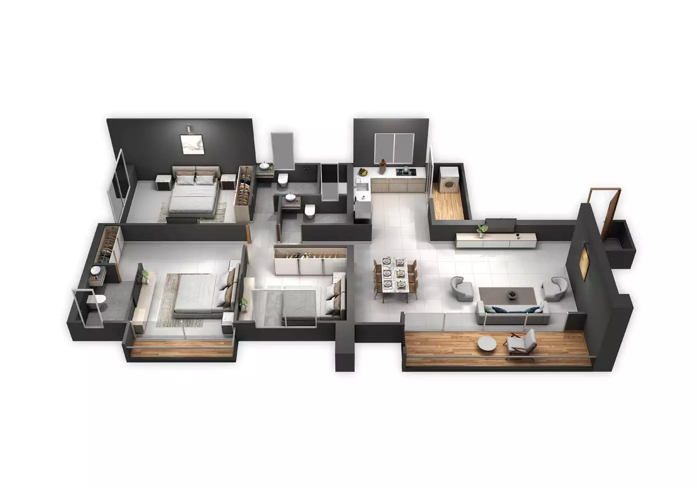 5 BHK Floor Plan